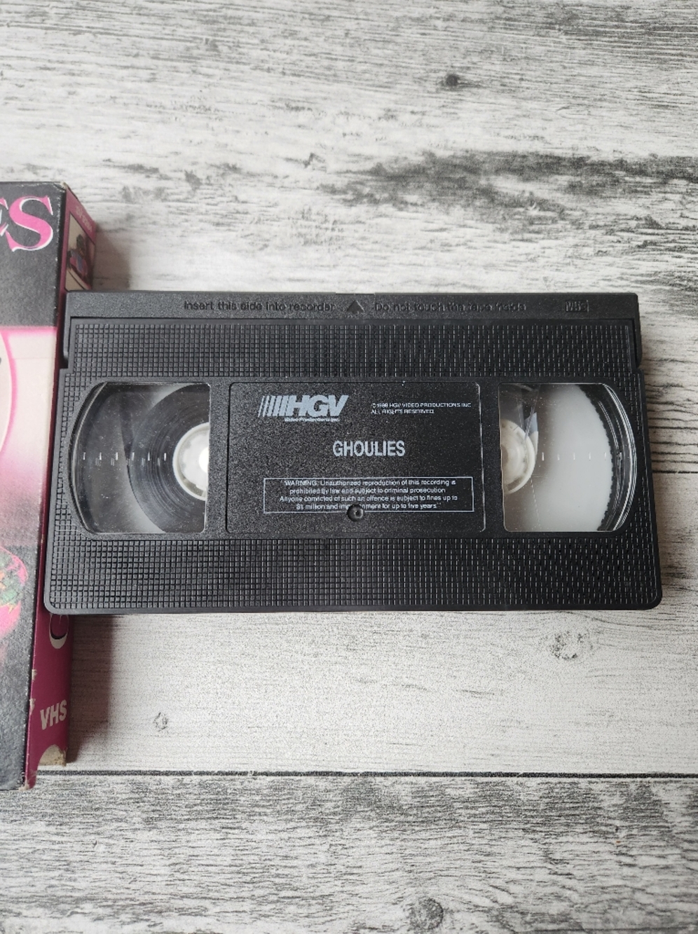 Ghoulies OOP VHS Video Treasures Charles Band Horror 1985 - Picture 7 of 8